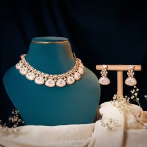 RoseAura Kundan Choker Set - 20% OFF