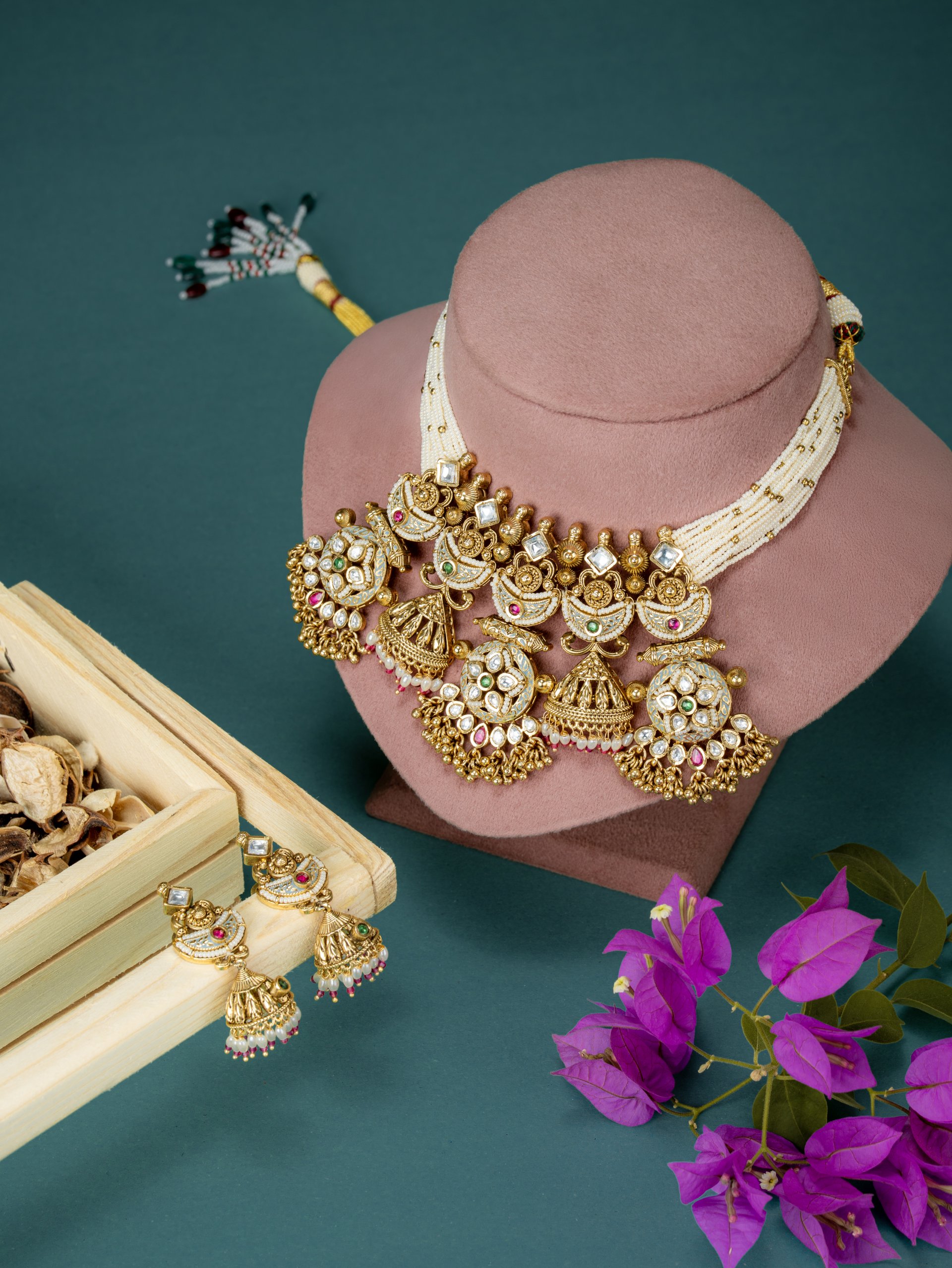 Pearl Serenity Choker Set - 20% OFF