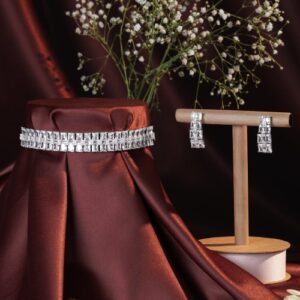 Ethereal White AD Choker set - 30% OFF