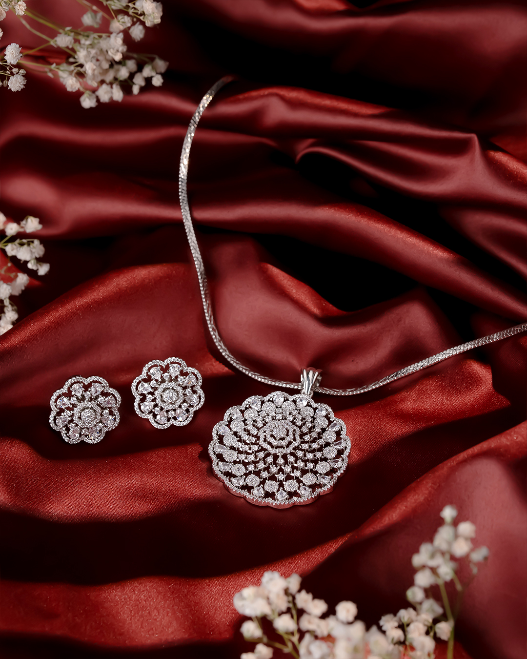 Floral Bloom Diamond AD Set - 30% OFF
