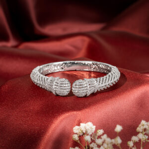 Peak Radiance Open Cuff Bracelet - 30% OFF