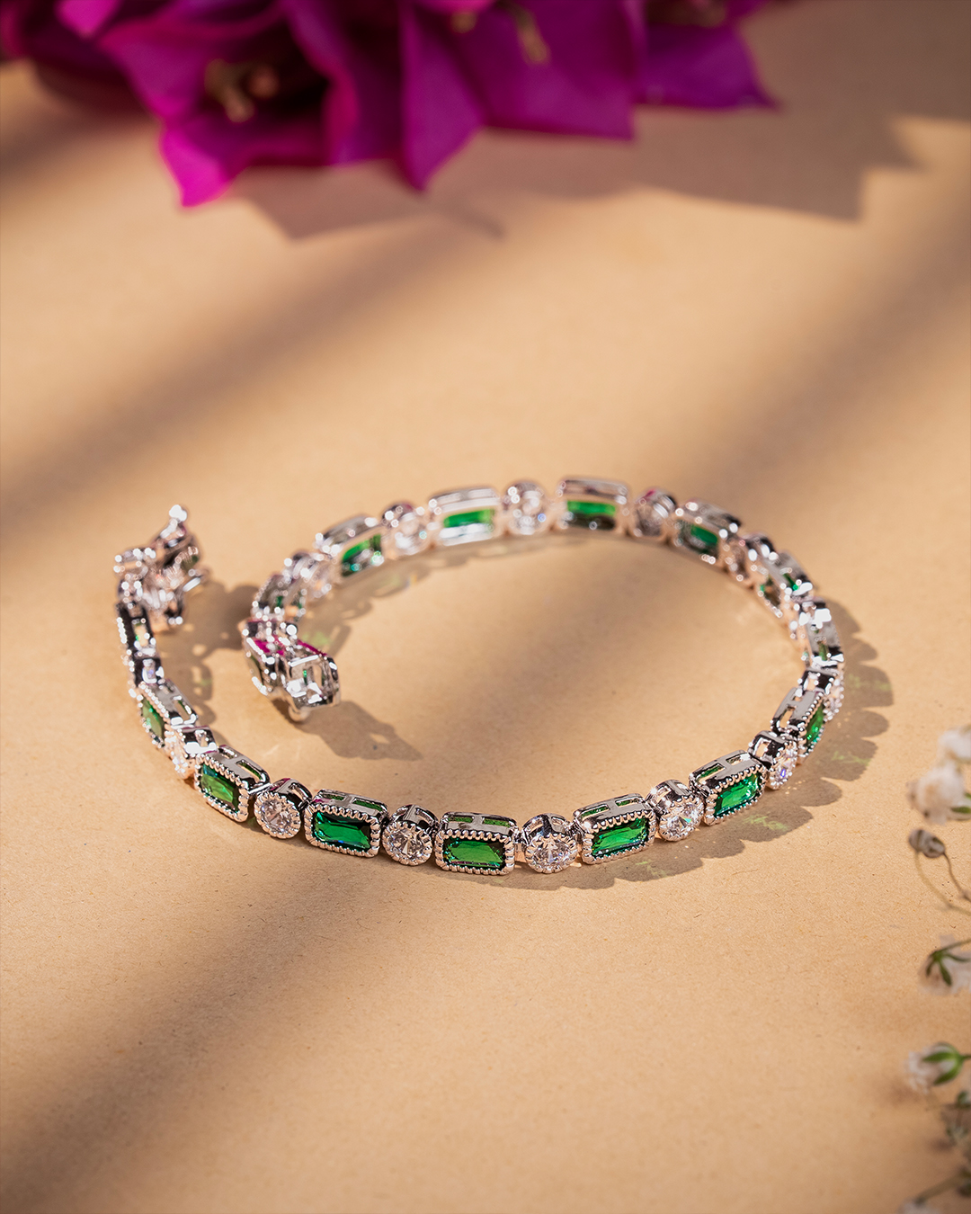 Veridian Green Stone Bracelet - 30% OFF